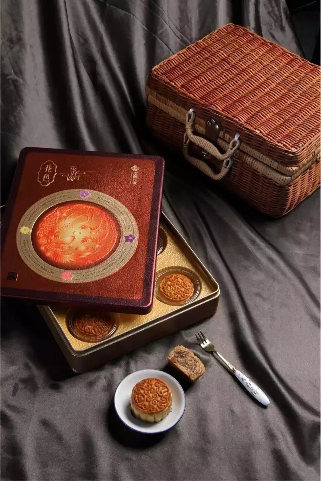 花色月餅鐵質禮盒設計制作