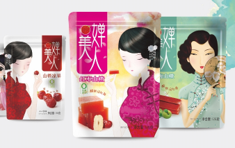 食品包裝 | “嬋美人山楂 — 酸甜潤(rùn)紅顏”山楂包裝設(shè)計(jì)方案