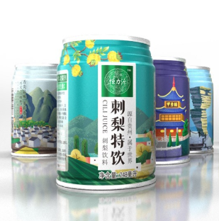 包裝定制|刺梨特飲?十二風景文化罐包裝設(shè)計案例分享