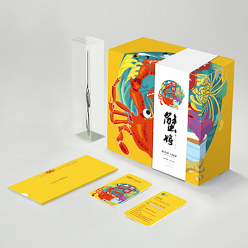 大閘蟹禮盒包裝設(shè)計定制