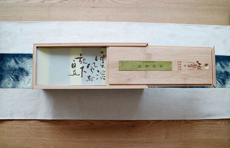 创意茶叶木盒包装，用完后还能当抽纸盒