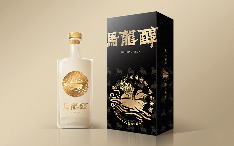 精裝白酒禮盒包裝設(shè)計(jì)定制、創(chuàng)意瓶型造型設(shè)計(jì)