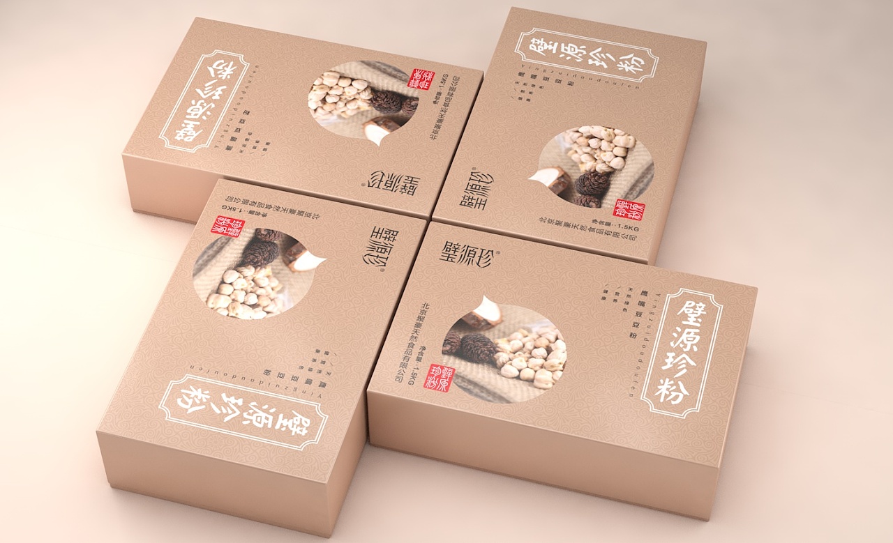 文化風(fēng)保健品包裝設(shè)計