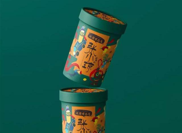酸辣粉的包装设计很嬉皮,我只要一个人的狂欢