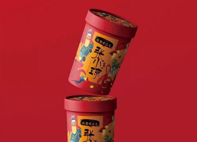 酸辣粉的包装设计很嬉皮,我只要一个人的狂欢