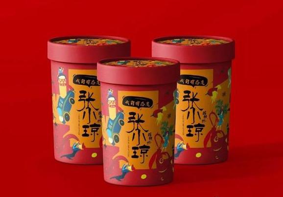 酸辣粉的包装设计很嬉皮,我只要一个人的狂欢
