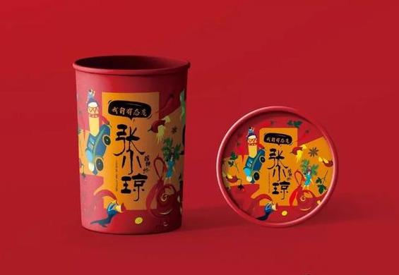 酸辣粉的包装设计很嬉皮,我只要一个人的狂欢