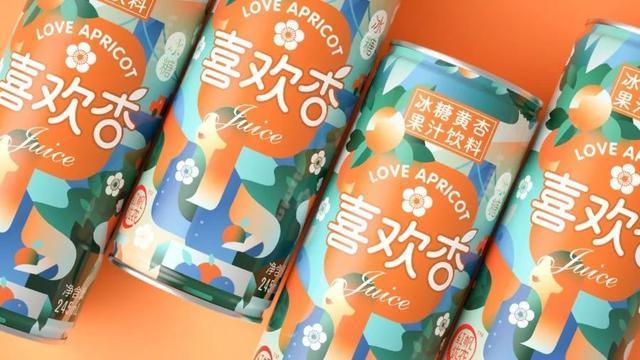 插画风饮料包装设计,这么精致的饮料你舍得喝吗?