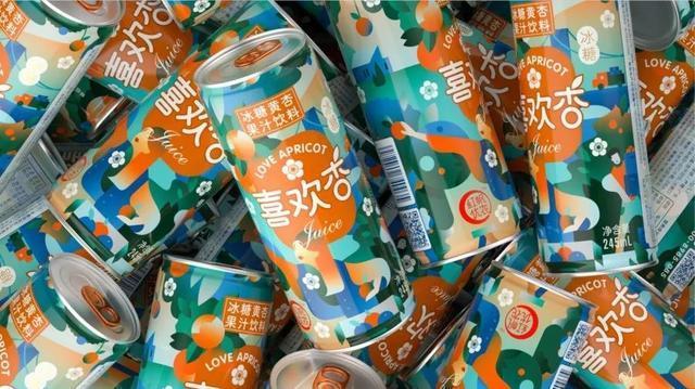插画风饮料包装设计,这么精致的饮料你舍得喝吗?