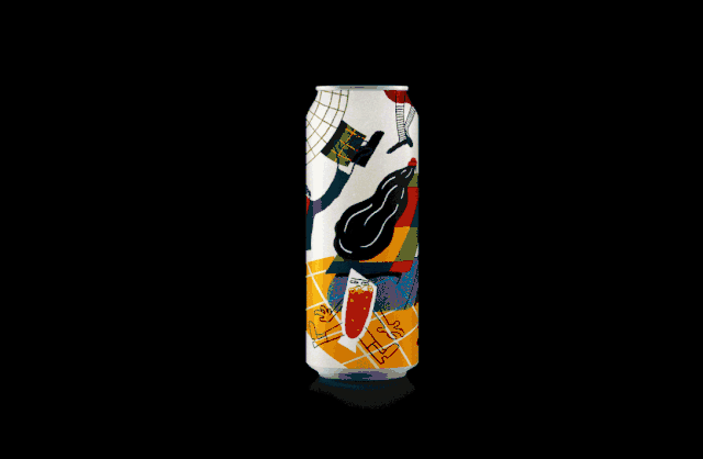 抽象插畫的飲料包裝,原來也可以這么好看?