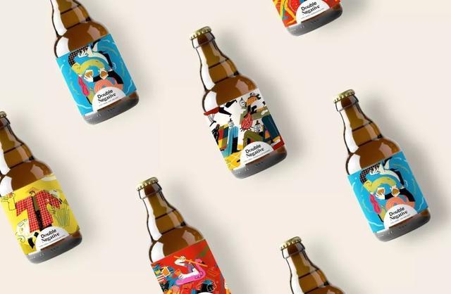 抽象插畫的飲料包裝,原來也可以這么好看?