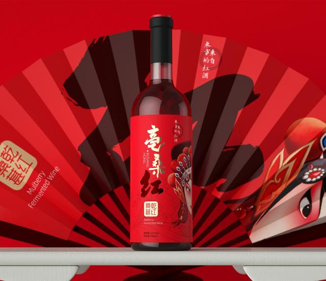 東方的紅酒：京劇臉譜包裝，打造極具東方彩色的特色產(chǎn)品...