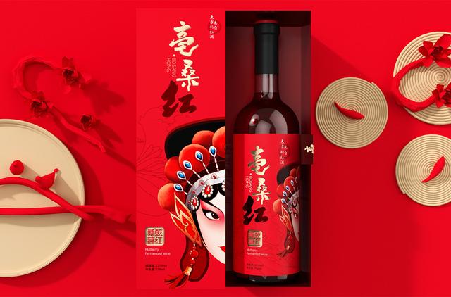 東方的紅酒：京劇臉譜包裝，打造極具東方彩色的特色產(chǎn)品...