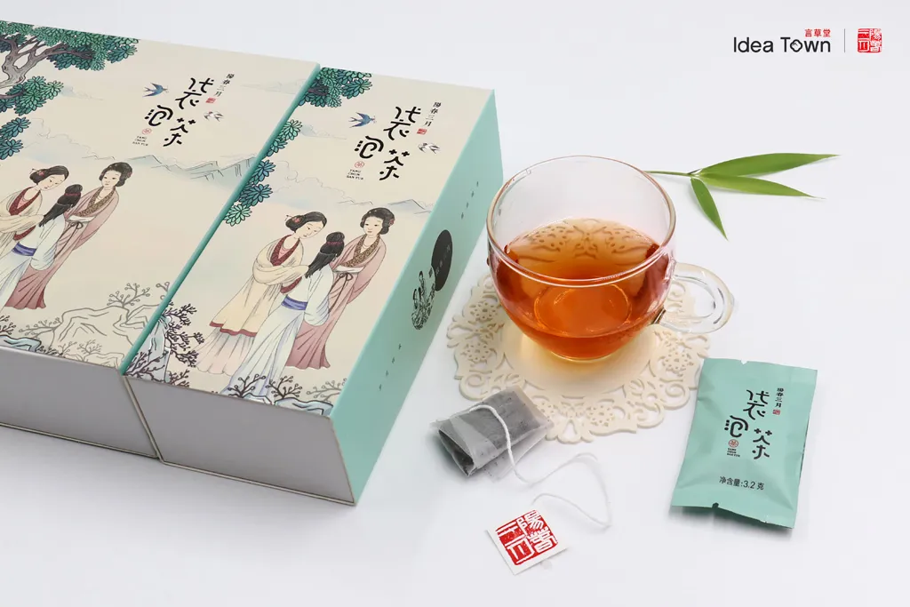 這樣的插畫風(fēng)茶葉包裝設(shè)計(jì)，讓你“品”出精致感