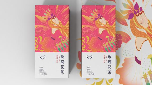 多款風格的茶葉包裝設計，為茶葉代言更為銷量代言