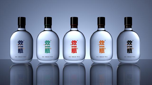 創(chuàng)意插畫(huà)白酒包裝設(shè)計(jì)，比江小白更有意思的白酒