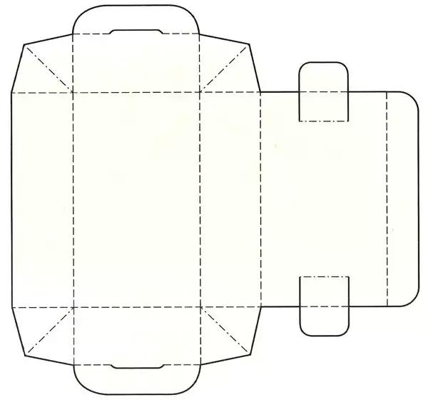 1盘式包装盒的主要成型方法    1)别插组装:没有粘接和锁合,使用简便