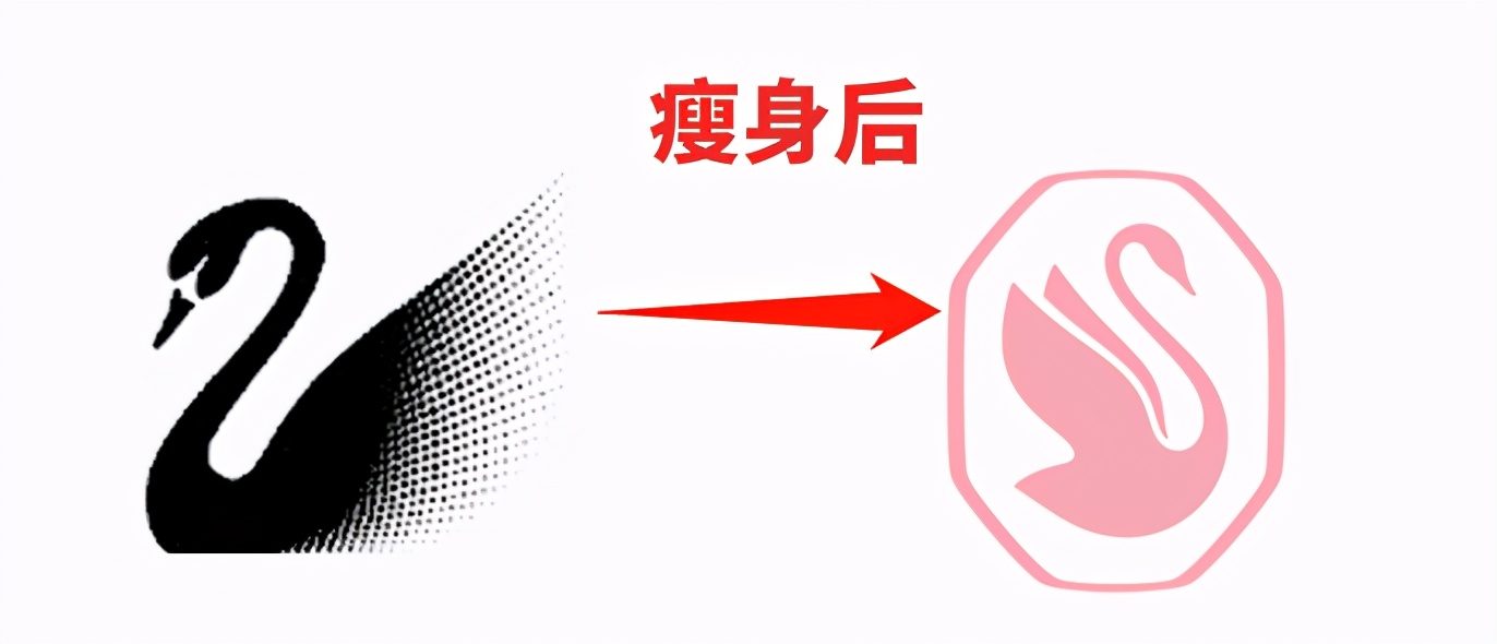 施華洛世奇更新logo！加上了邊框“囚困的天鵝”？