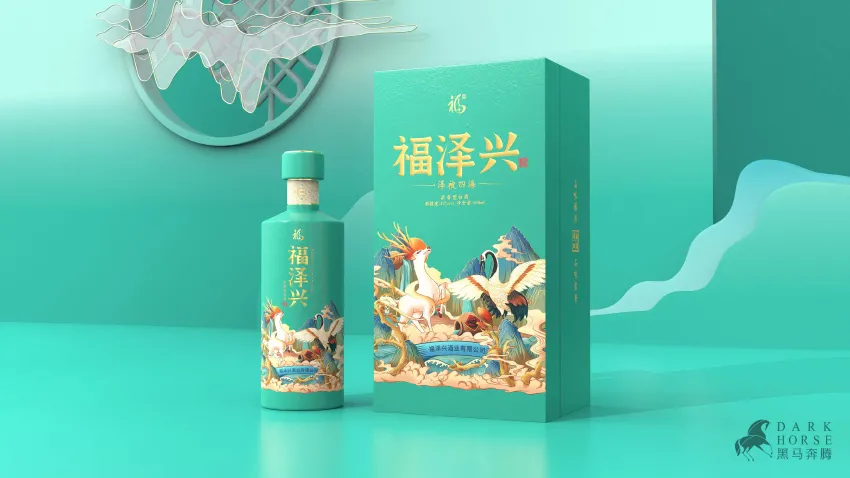 借國潮風(fēng)酒包裝設(shè)計討好年輕人，真香