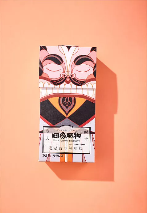 這款綠豆糕包裝設計竟然還能當玩具