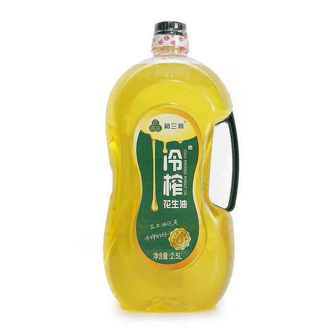 冷榨花生油包裝盒